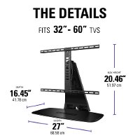 WSTV1-B1 Sanus WSTV1 Series Swivel TV Base -5