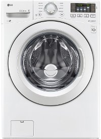 WM3180CW LG Ultra Large Capacity 4.5 cu. ft. Front Load Washer with ColdWash Technology - White