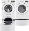 WM3180CW LG Ultra Large Capacity 4.5 cu. ft. Front Load Washer with ColdWash Technology - White-2