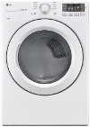 DLG3181W LG White 7.4 cu. ft. Front Load Gas Dryer