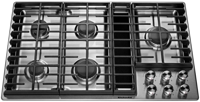 Kitchenaid 36 Inch 4 Burner Gas Cooktop Stainless Steel Rc Kitchenaid 36 Inch 4 Burner Gas Cooktop Stainless Steel Rc Willey Furniture