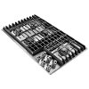 KCGD506GSS KitchenAid 36 Inch 4-Burner Gas Cooktop - Stainless Steel-2