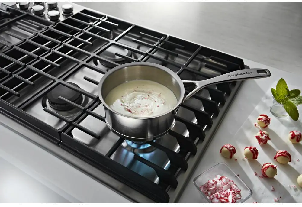 KCGD506GSS KitchenAid 36 Inch 5-Burner Downdraft Gas Cooktop - Stainless Steel-5