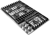KCGD506GSS KitchenAid 36 Inch 5-Burner Gas Cooktop - Stainless Steel-2
