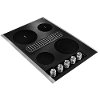 KCED600GSS KitchenAid 30 Inch Electric Downdraft Cooktop with 4 Elements - Stainless Steel-2