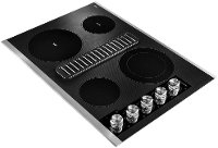 KCED600GSS KitchenAid 30 Inch Electric Downdraft Cooktop with 4 Elements - Stainless Steel-2