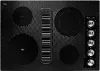 KCED600GBL KitchenAid 30 Inch Electric Downdraft Cooktop with 4 Elements - Black