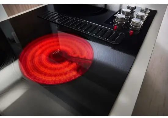 KCED606GSS KitchenAid 36 Inch Electric Cooktop - Stainless Steel-2