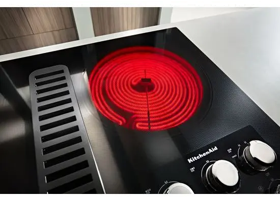 KCED606GSS KitchenAid 36 Inch Electric Cooktop - Stainless Steel-3