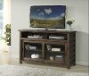 54 Inch Modern Acacia Brown TV Stand