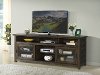Clearance 74 Inch Modern Acacia Brown TV Stand