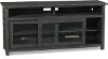 64 Inch Rustic Black TV Stand-3
