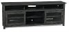 74 Inch Rustic Black TV Stand-2
