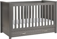 Slate Classic Modern 3-in-1 Convertible Crib - Asher