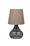 Smoke Glass Jar Table Lamp - Jamie