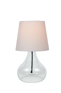 Clear Glass Jar Table Lamp - Jamie