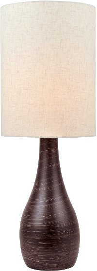 Table Lamp in Brushed Dark Bronze - Quatro