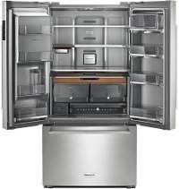 KRFC704FPS KitchenAid Counter Depth French Door Refrigerator - 23.8 cu. ft., 36 Inch Stainless Steel with PrintShield-2