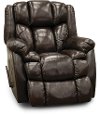 Starry Chocolate Brown Leather-Match Rocker Recliner - Renegade-2