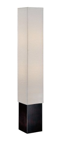 Modern square column floor lamp - Edan