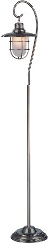 Floor Lamp in Antique Brass - Lanterna