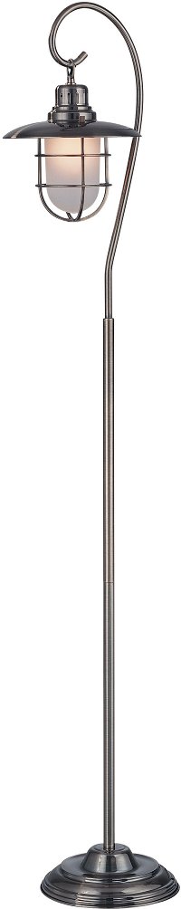 Floor Lamp in Antique Brass - Lanterna