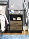 Two Tone Industrial Modern Nightstand - #myroom-3