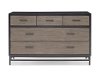 Two Tone Modern Industrial Dresser - #myroom-2