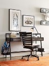 Clearance Two Tone Industrial Modern Writing Desk - #myroom