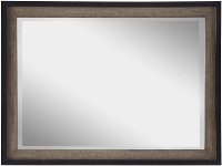 Two Tone Industrial Modern Mirror - #myroom