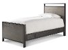 Two Tone Modern Industrial Twin Bed - #myroom -2