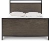 Two Tone Modern Industrial Full Size Bed - #myroom -3