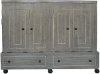 DW3XP=BR3XP/WALBED50 Clearance Xtrabed Gray Wood Queen Guest Bed
