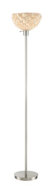 Transitional Torchiere Floor Lamp - Linterna