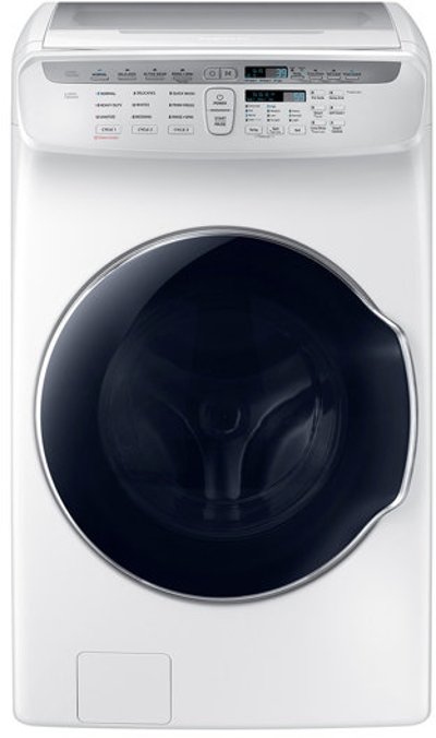WV55M9600AW Samsung FlexWash Front Load Washer - 5.5 cu. ft. White