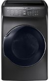 DVE55M9600V Samsung FlexDry Electric Dryer with FlexWash - 7.5 cu. ft. Black Stainless Steel