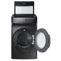 DVG55M9600V Samsung FlexDry Gas Dryer - 7.5 cu. ft. Black Stainless Steel-2