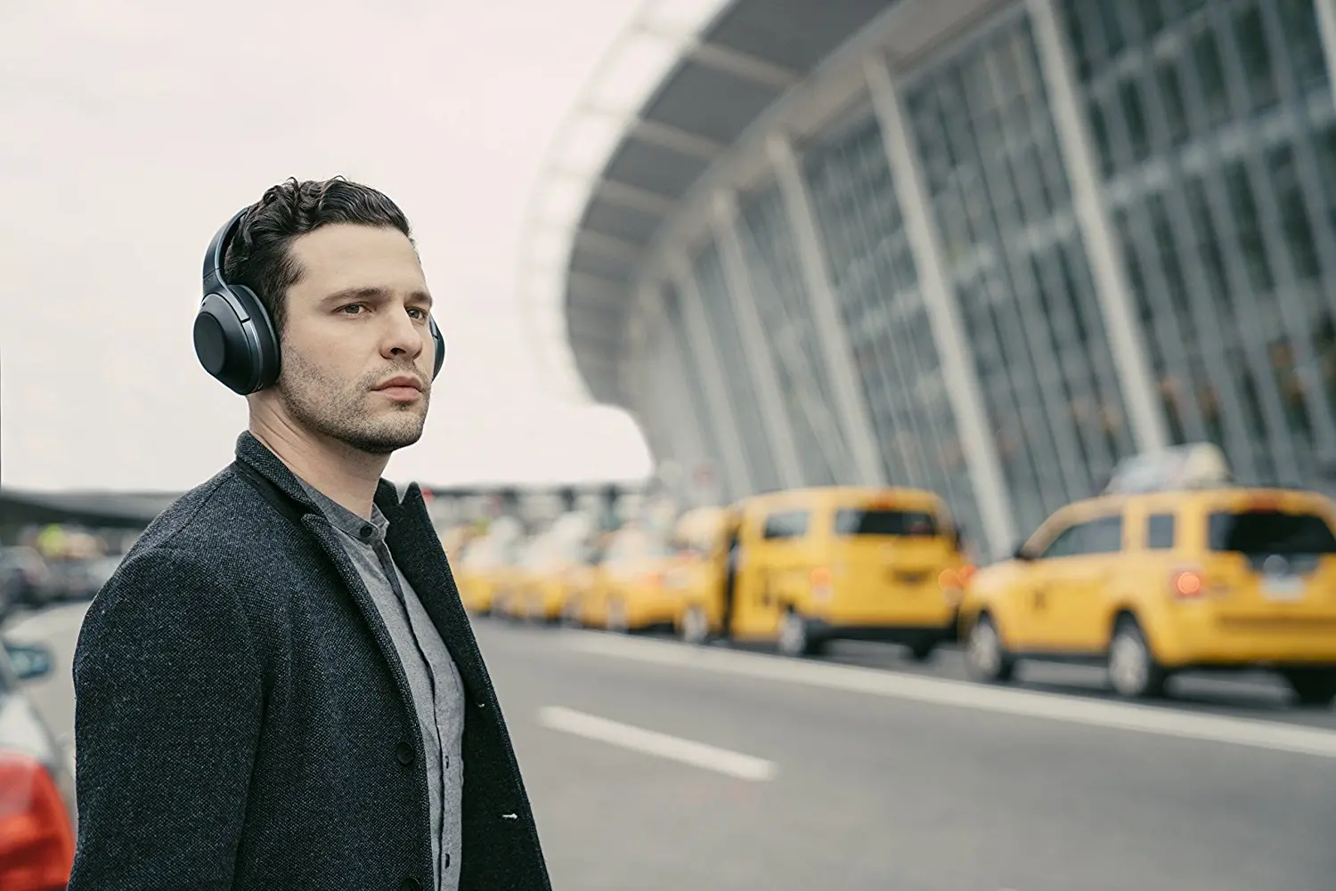 MDR1000X/B Sony 1000X Premium Noise-Canceling Headphones-7