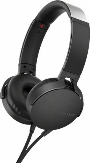 MDRXB550AP/B Sony Extra Bass On-Ear Headphones - Black-2