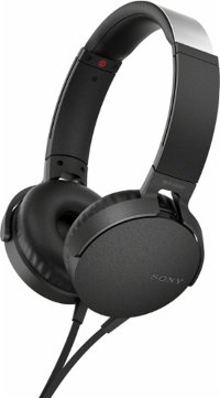 MDRXB550AP/B Sony Extra Bass On-Ear Headphones - Black-2
