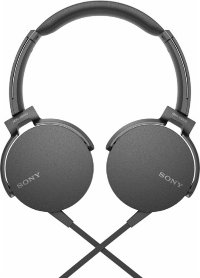 MDRXB550AP/B Sony Extra Bass On-Ear Headphones - Black-4