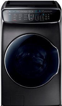 WV60M9900AV Samsung 6.0 cu. ft. High-Efficiency FlexWash Washer - Black Stainless Steel
