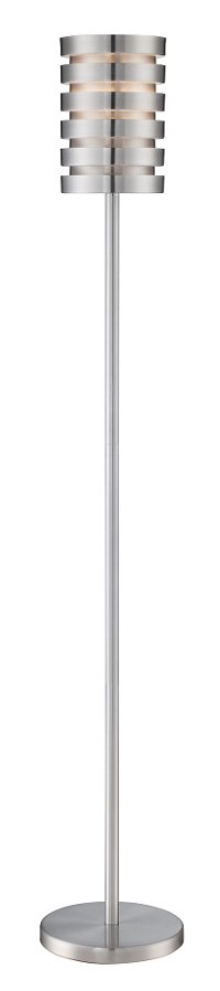 Aluminum Slat Floor Lamp - Tendrill II