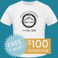 100RIDEDONATION $100 Ride for the Kids Donation