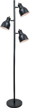 Metal 3-Light Task Floor Lamp - Galvin