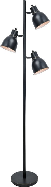 Metal 3-Light Task Floor Lamp - Galvin-2