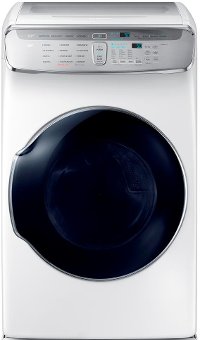 DVE60M9900W Samsung 7.5 Cu. Ft. Electric FlexDry Dryer with Steam - White