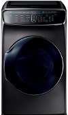 DVE60M9900V Samsung 7.5 Total cu. ft. Electric FlexDry Dryer with Steam - Black Stainless Steel