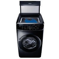 DVE60M9900V Samsung Electric FlexDry Dryer with Steam - 7.5 Cu. Ft. Black Stainless Steel-2