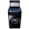 DVE60M9900V Samsung Electric FlexDry Dryer with Steam - 7.5 Total cu. ft. Black Stainless Steel-2